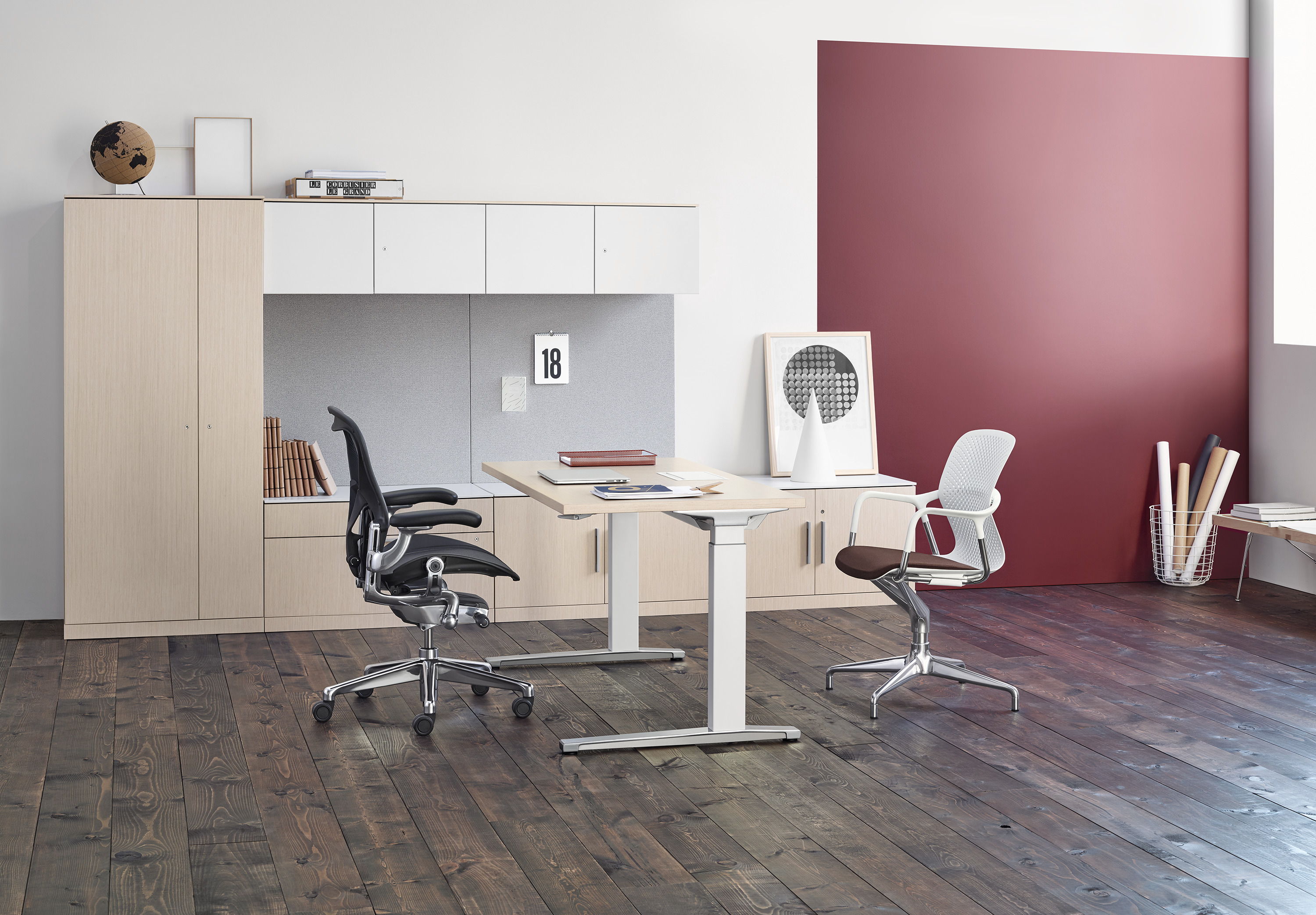 办公台|升降台|办公家具|设计师家具|Renew 坐立两用工作台